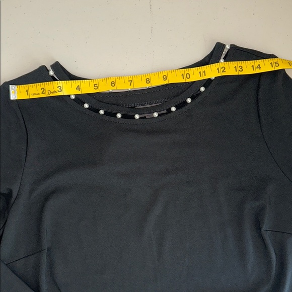 Elegant Black Long Sleeve Dress by J.JILL. - Picture 9 of 16